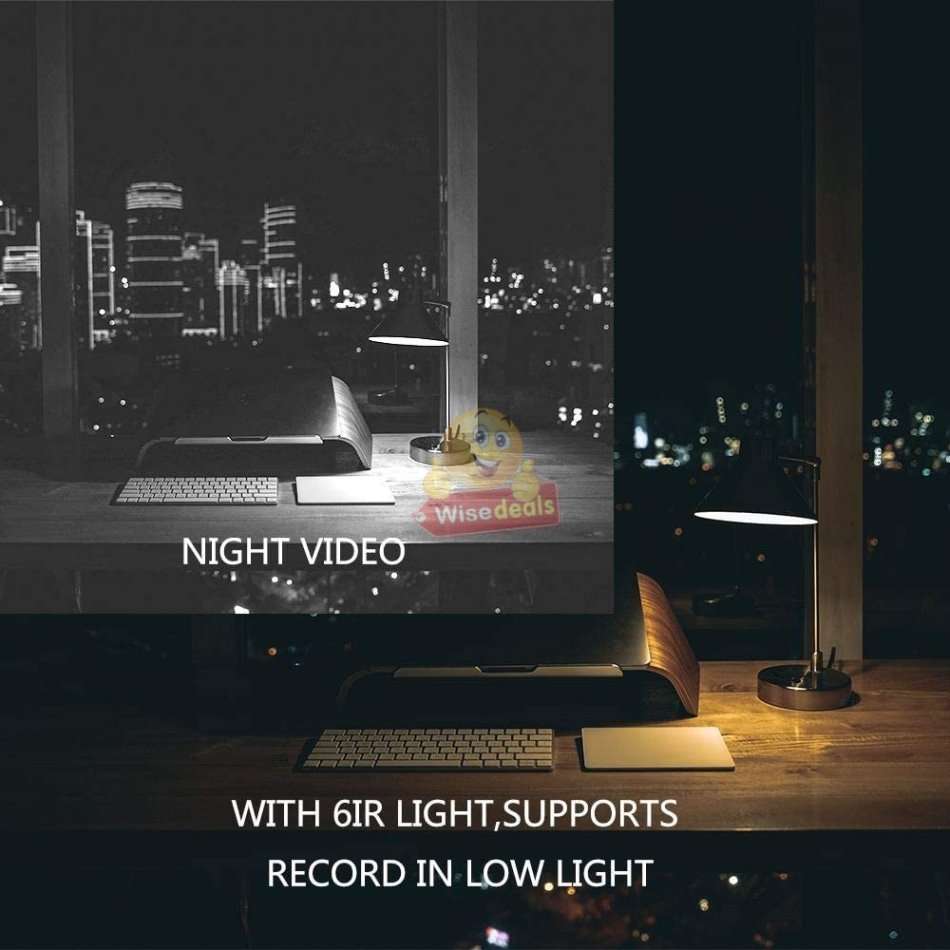 Mini Camera 960P Motion Sensor Camcorder, IR Night Vision, 140 degree view Angle etc