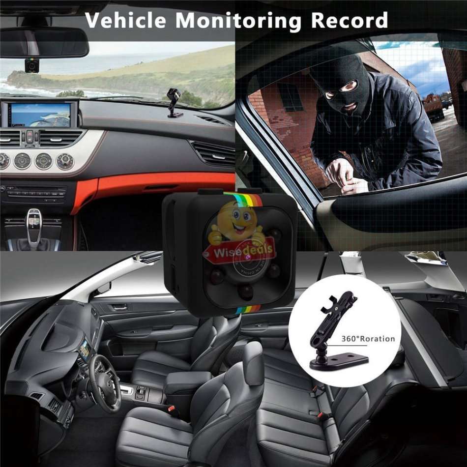 Mini Camera 960P Motion Sensor Camcorder, IR Night Vision, 140 degree view Angle etc