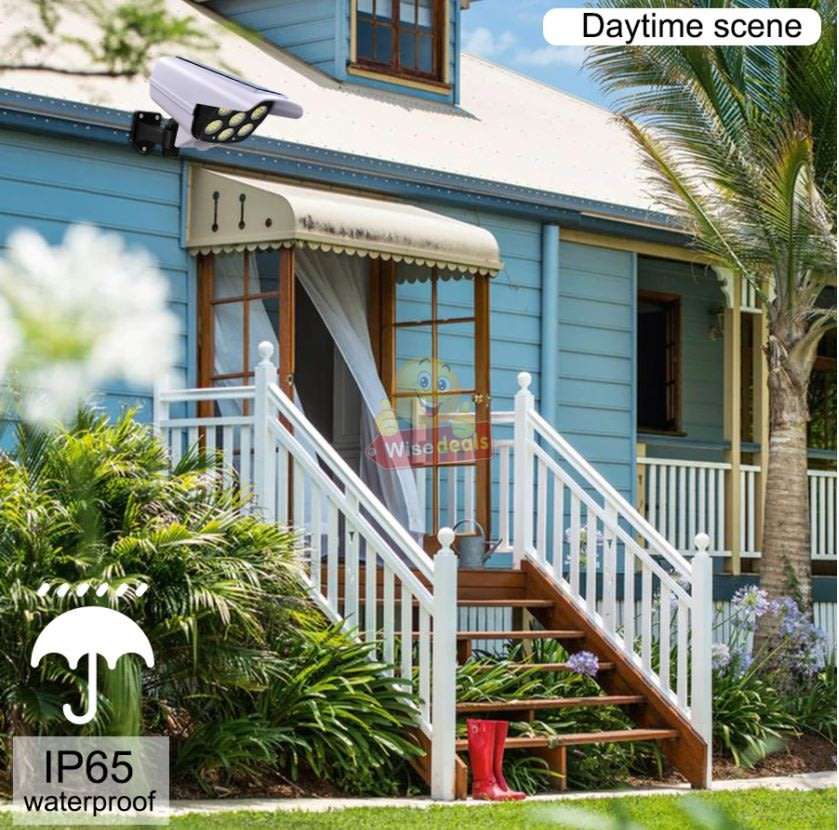 Solar Security Motion Sensor Flood Light with Remote Control, 3 Setting Modes, Waterproof etc.