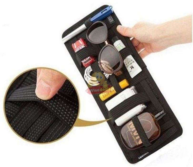 Vehicle Sun Visor Storage Organizer Plate  Keep all your belongings firmly in one place!