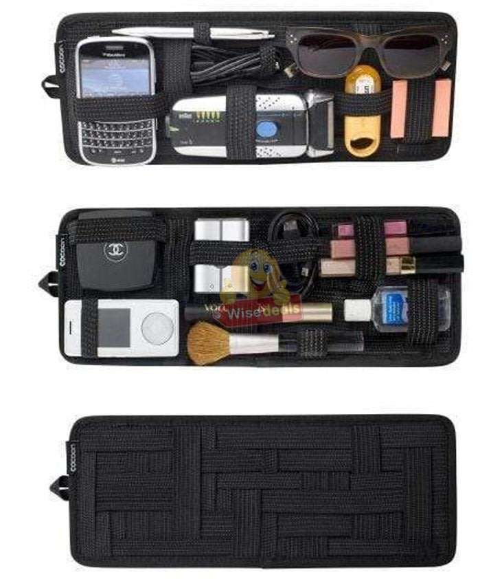 Vehicle Sun Visor Storage Organizer Plate  Keep all your belongings firmly in one place!