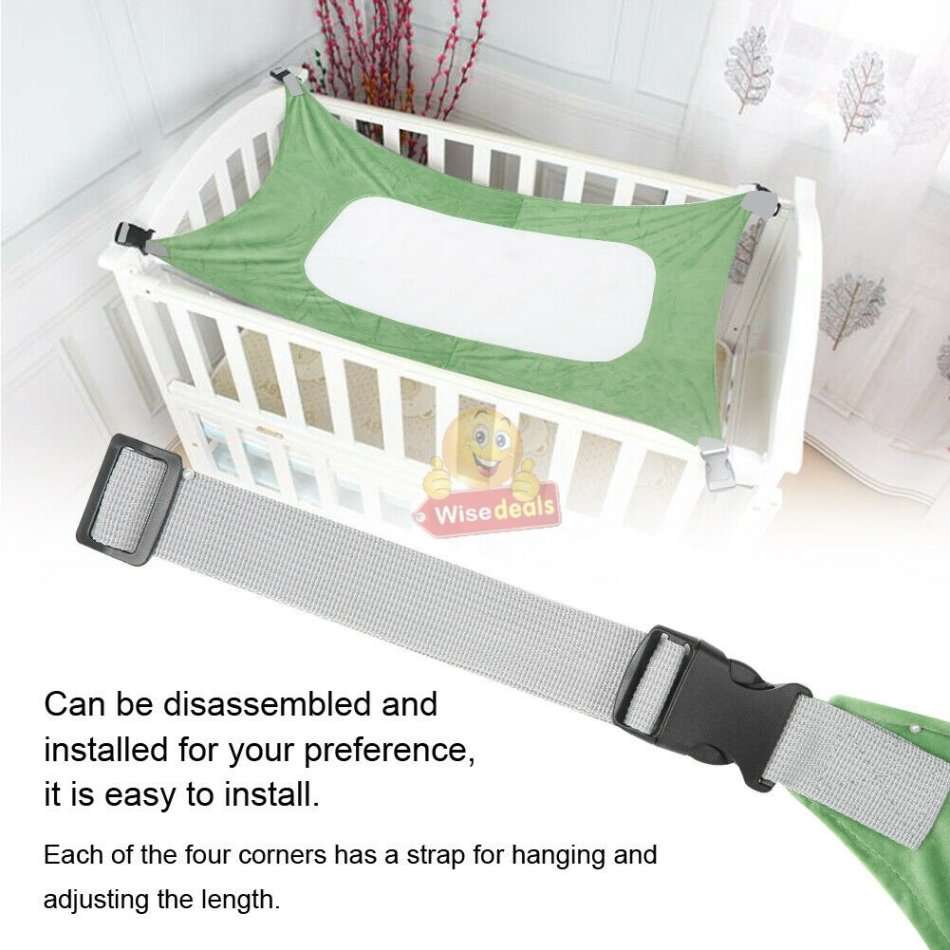 Baby Hammock - Reduce risk factors associated with SIDS, Environmental and breathable material
