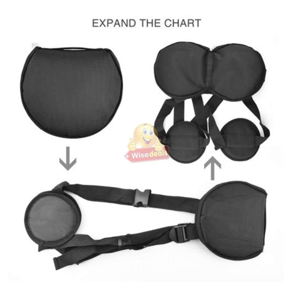 Medical Waist Protector Travel Bag - Prevents Back Pain, Reduces Neck Tension, Improve Posture etc.