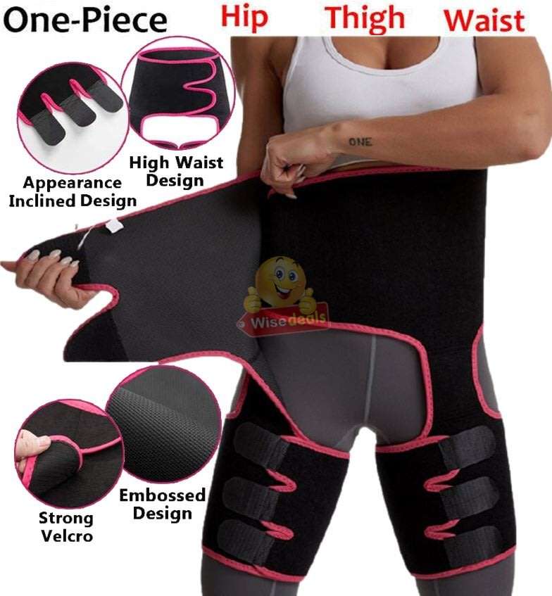 Get your ideal figure and burn calories fast with this Adjustable One-Piece Waist Band!