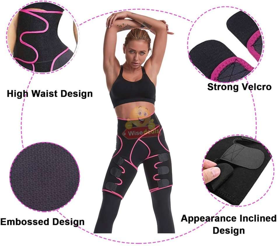 Get your ideal figure and burn calories fast with this Adjustable One-Piece Waist Band!