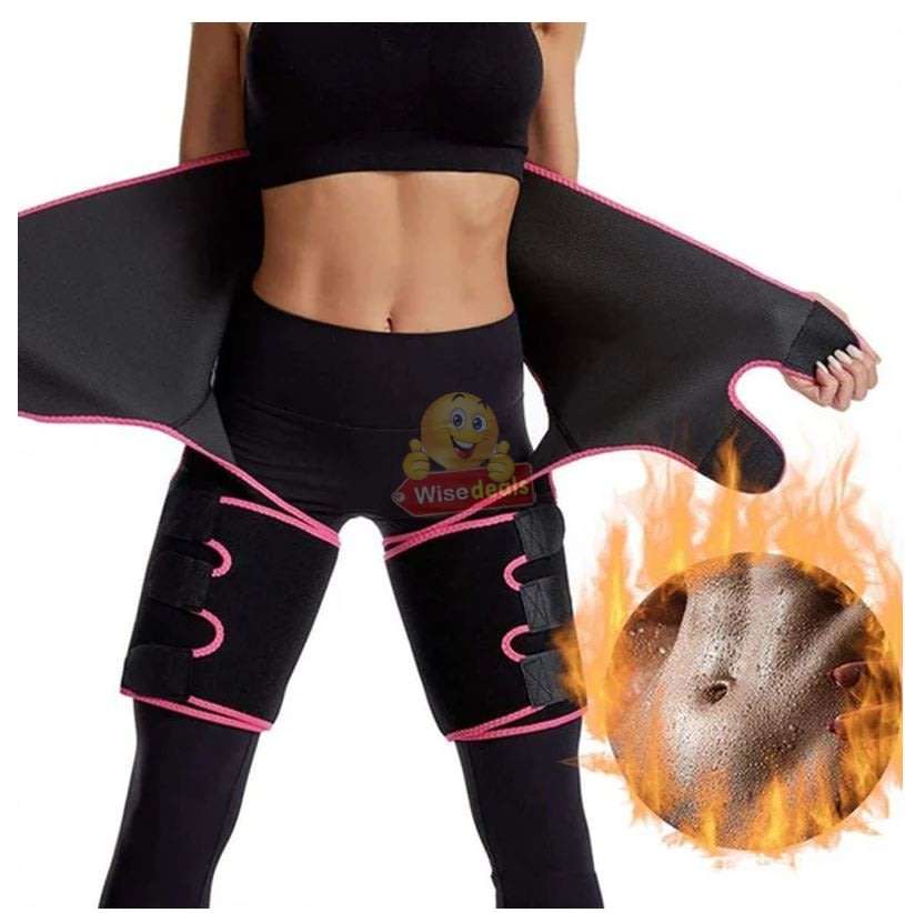 Get your ideal figure and burn calories fast with this Adjustable One-Piece Waist Band!