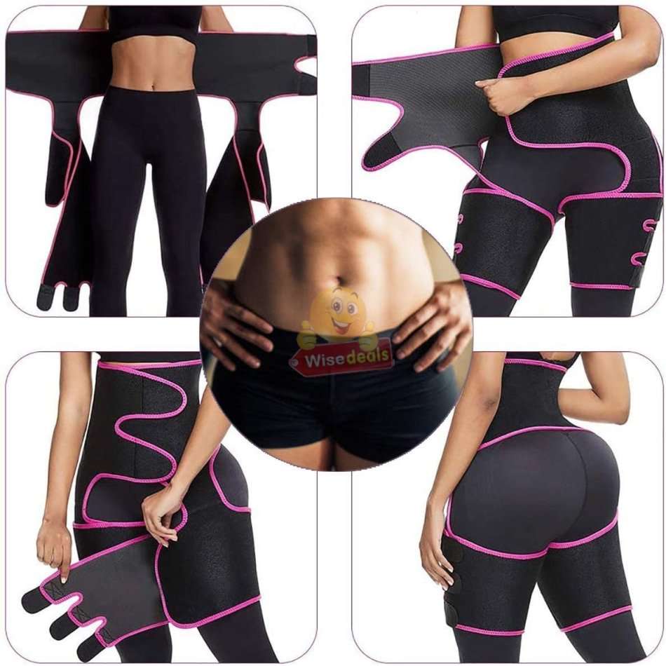 Get your ideal figure and burn calories fast with this Adjustable One-Piece Waist Band!
