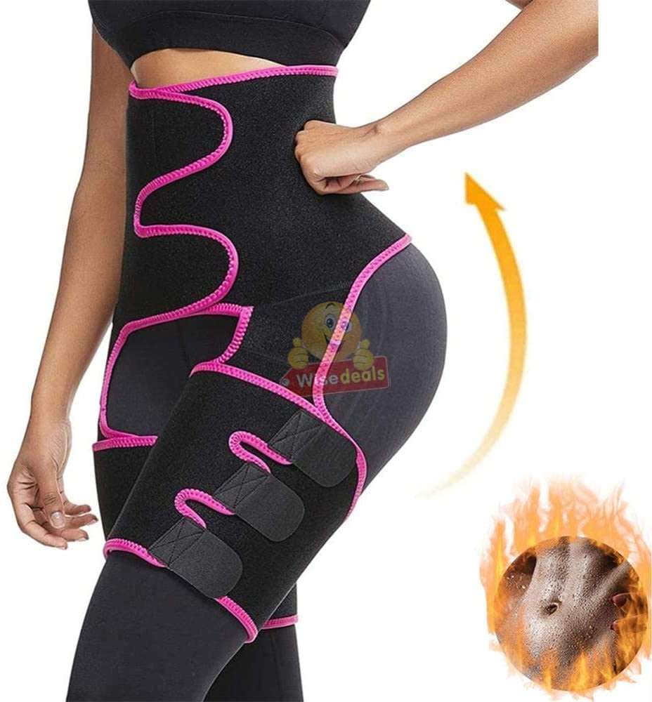 Get your ideal figure and burn calories fast with this Adjustable One-Piece Waist Band!