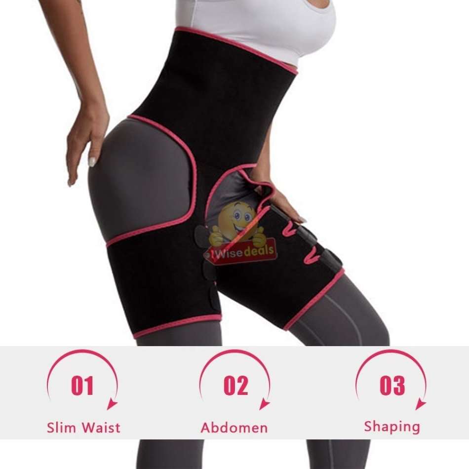 Get your ideal figure and burn calories fast with this Adjustable One-Piece Waist Band!