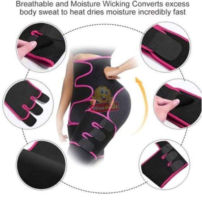 Get your ideal figure and burn calories fast with this Adjustable One-Piece Waist Band!