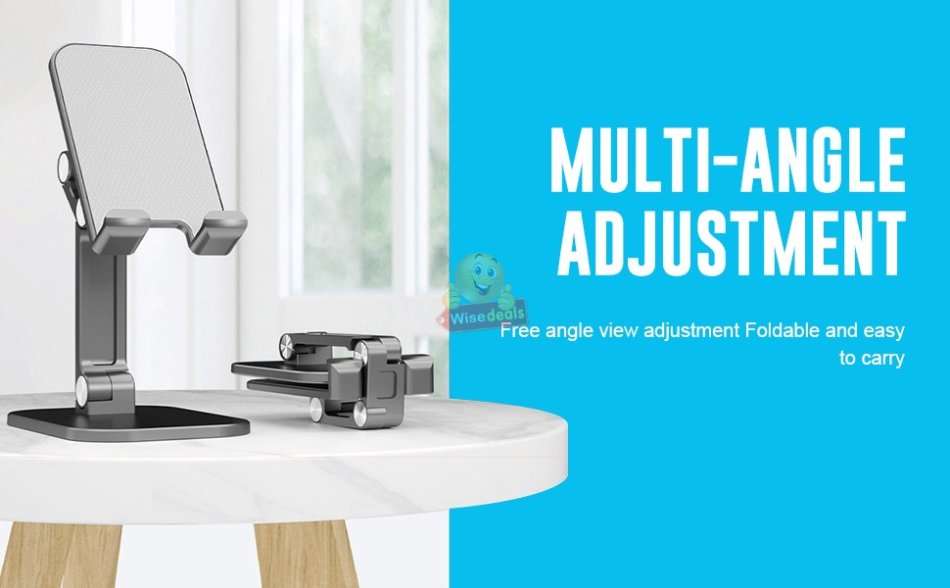 Widely Compatible phone holder, Stable Base, Fully Protective Anti-Slip Silicone Pad, Foldable etc