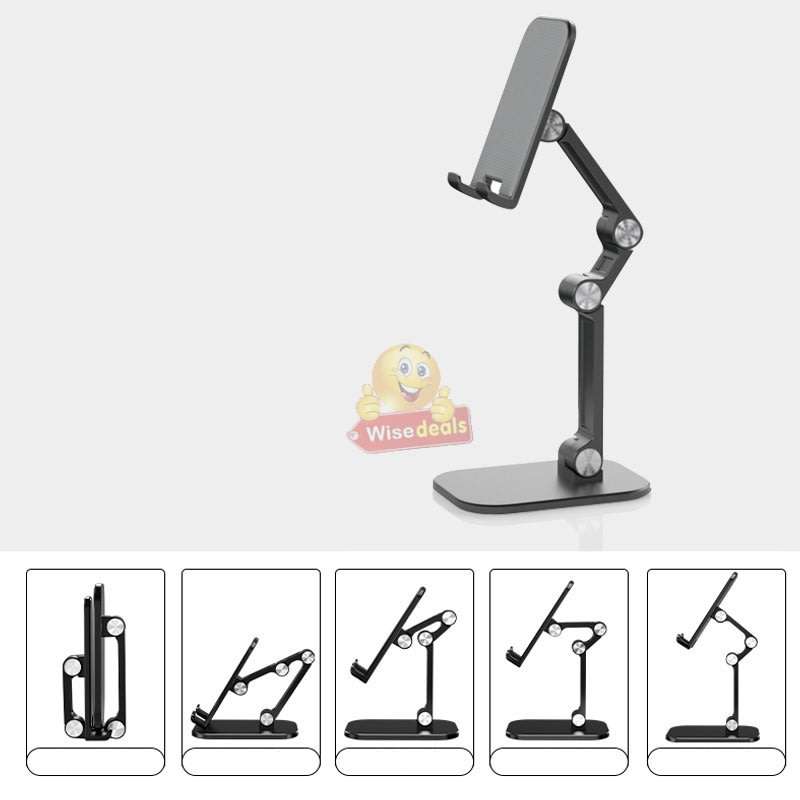 Widely Compatible phone holder, Stable Base, Fully Protective Anti-Slip Silicone Pad, Foldable etc