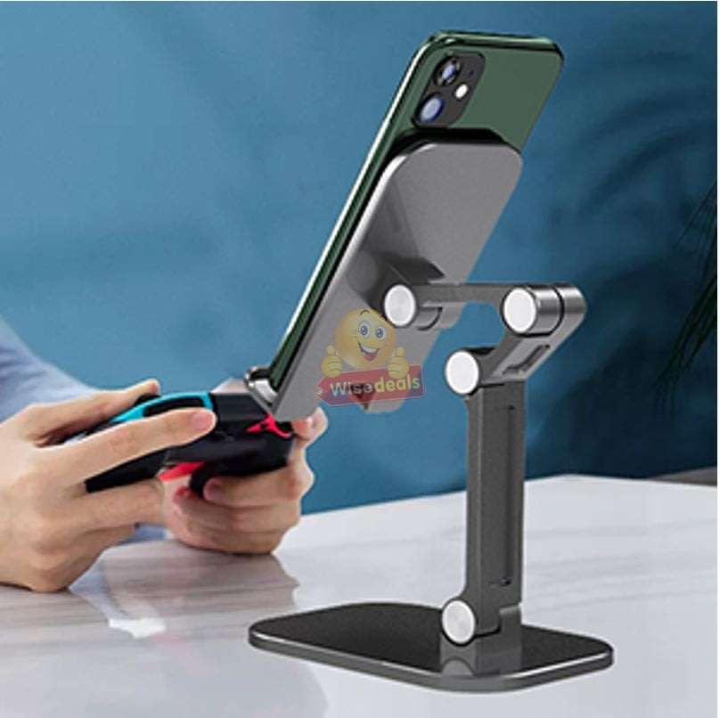 Widely Compatible phone holder, Stable Base, Fully Protective Anti-Slip Silicone Pad, Foldable etc