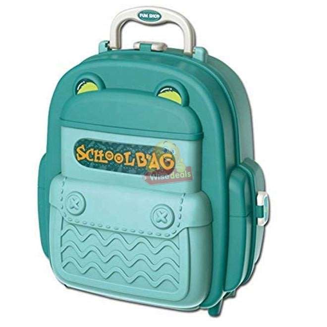 2 in 1 Backpack Educational Play Sets, Fruit Shop Market with lots of accessories