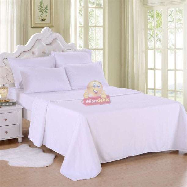 OUTSTANDING 5 PIECE KING SIZE Bed Sheet Set -  Get everything you need in one set!