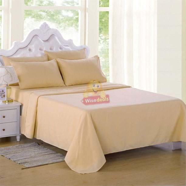 OUTSTANDING 5 PIECE KING SIZE Bed Sheet Set -  Get everything you need in one set!