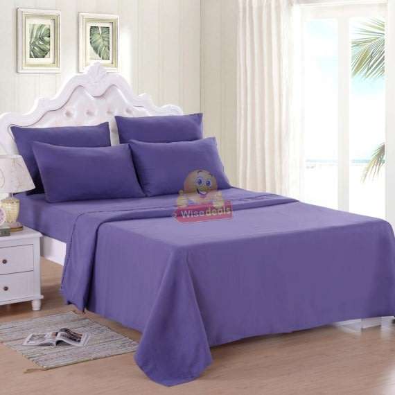 OUTSTANDING 5 PIECE KING SIZE Bed Sheet Set -  Get everything you need in one set!