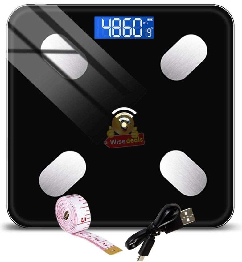 Smart Bluetooth Scale, Measure Several Body Compositions & Support Several Users