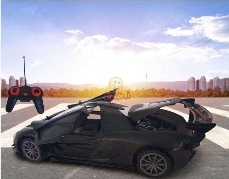 Remote Control Speed Racer, with Door Opening Action & Light Up Headlights