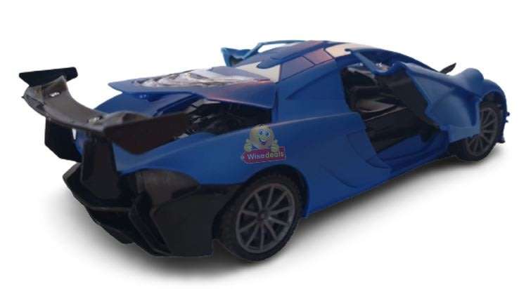 Remote Control Speed Racer, with Door Opening Action & Light Up Headlights