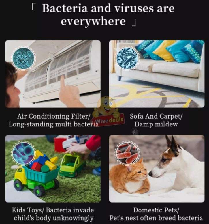 Classic Guard Spray Fogger - Sanitize an Entire Room in 3 minutes with the click of a button