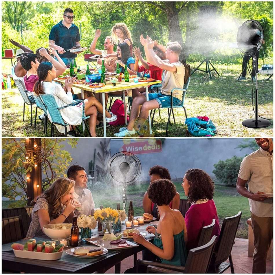 Pre-assembled Outdoor Misting / Irrigation System with Premium Brass Nozzles for outdoor Cooling