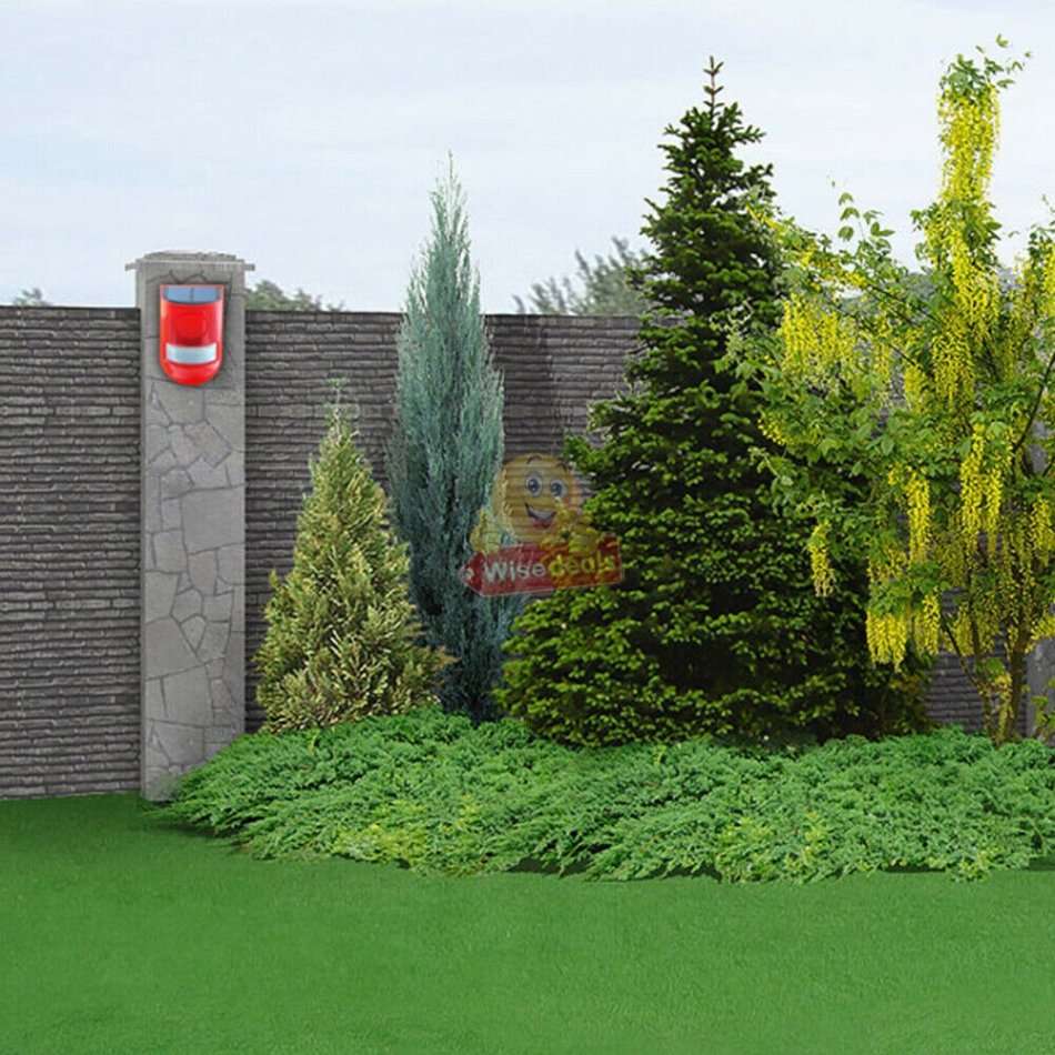 Waterproof Motion Sensor LED SOLAR LIGHT & ALARM- Your all-in-one Security Necessity PLUS USB Backup