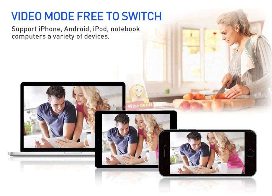 Wireless ROBOT WIFI IP Security Surveillance Camera, Motion Detection, Two way Talk, Tracking...