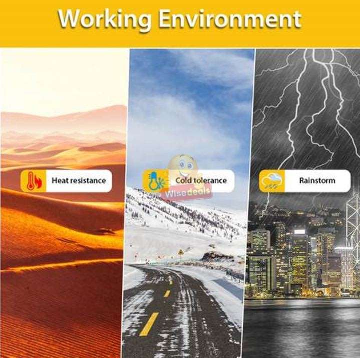 Super Bright 137 LED Solar Flood Light, 2400mAh Large Solar Rechargeable Battery, Waterproof etc