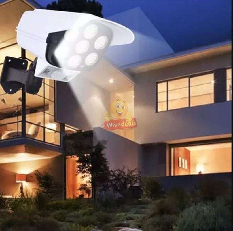 77 COB Solar Motion Sensor Flood Light with, 3 Setting Modes, Waterproof, Rechargeable battery etc.