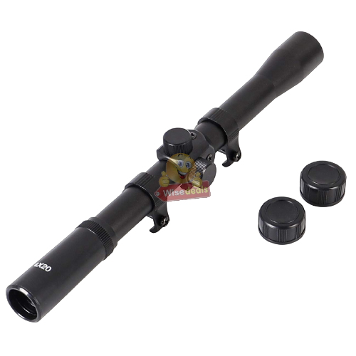 4 X 20 Rifle Scope  Fast and Accurate for Target Shooting, Small game or Vermin Hunting