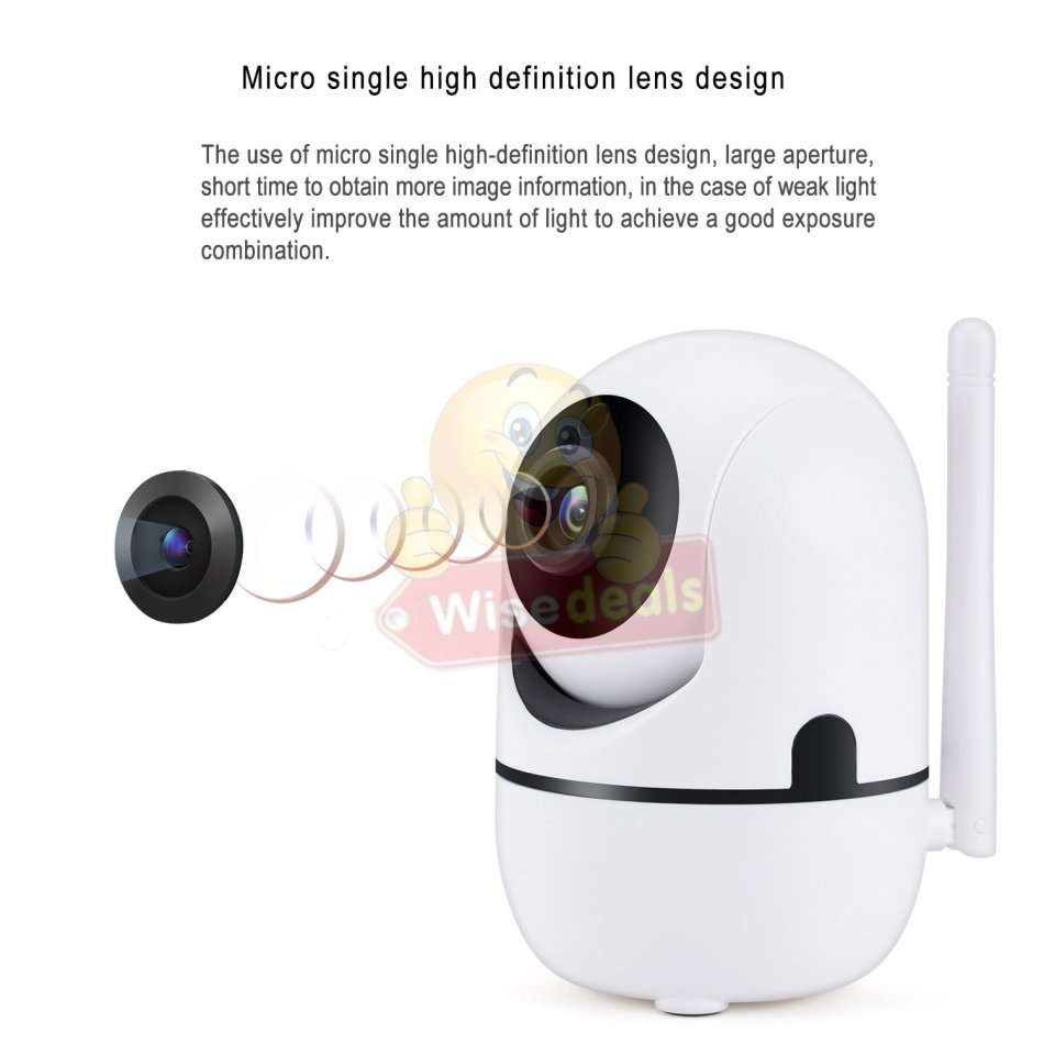 1080P WI-FI Night Vision IP Camera, Motion Detection, Two-way Communication and more