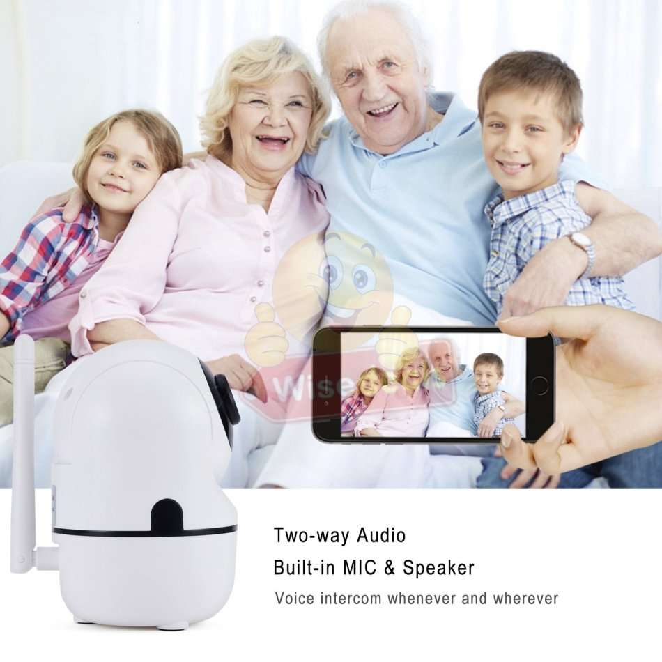 1080P WI-FI Night Vision IP Camera, Motion Detection, Two-way Communication and more