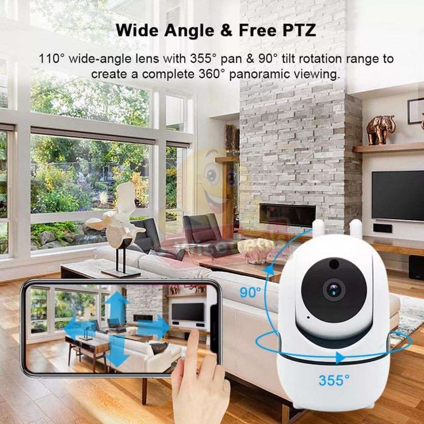 1080P WI-FI Night Vision IP Camera, Motion Detection, Two-way Communication and more