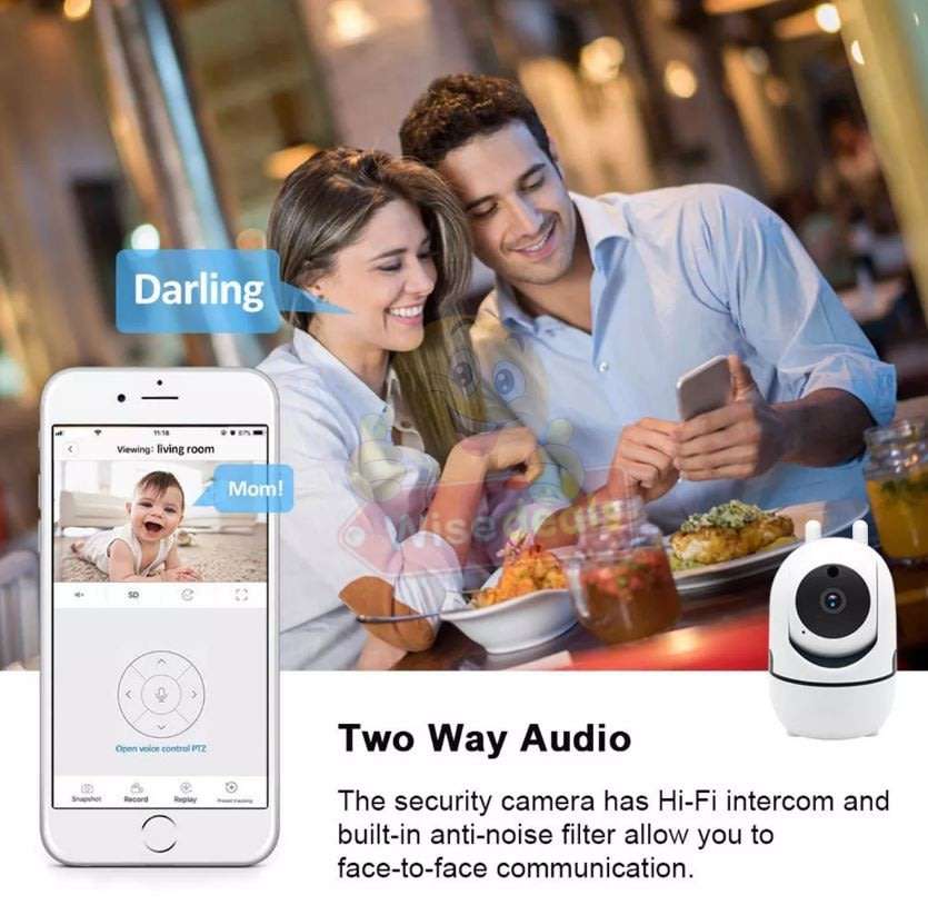 1080P WI-FI Night Vision IP Camera, Motion Detection, Two-way Communication and more