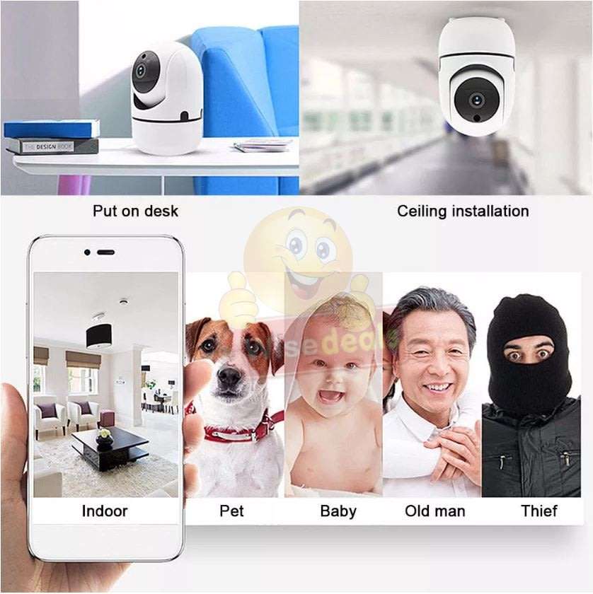 1080P WI-FI Night Vision IP Camera, Motion Detection, Two-way Communication and more