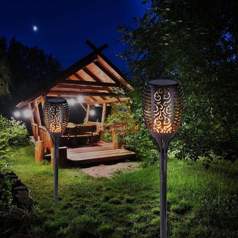 Solar Flame Like, flicker like real flames, Charge with Sunlight, Automatically switch on at Night