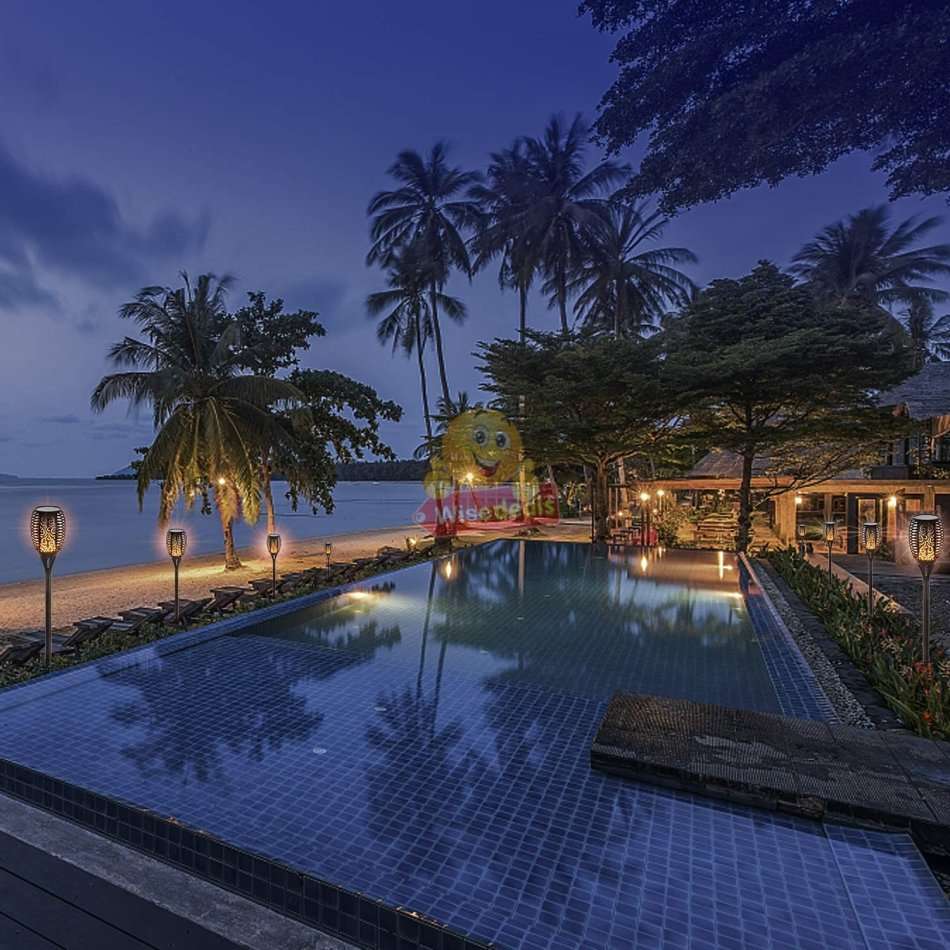 Solar Flame Like, flicker like real flames, Charge with Sunlight, Automatically switch on at Night