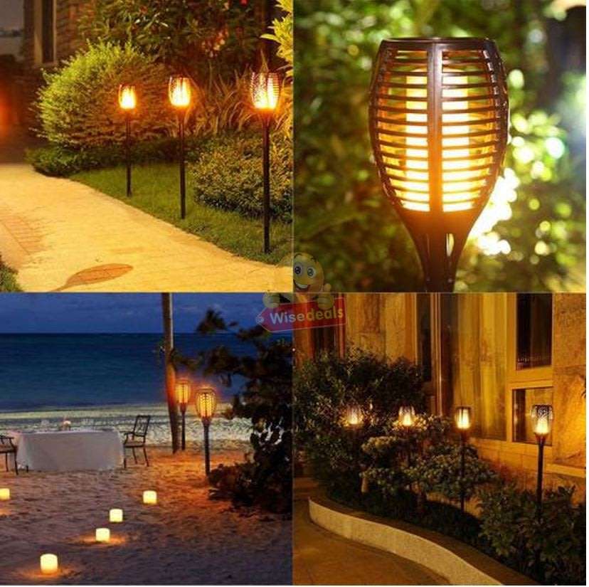 Solar Flame Like, flicker like real flames, Charge with Sunlight, Automatically switch on at Night