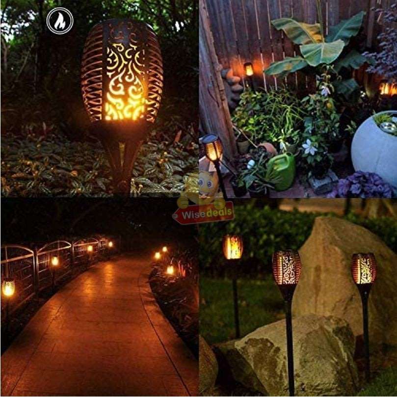 Solar Flame Like, flicker like real flames, Charge with Sunlight, Automatically switch on at Night
