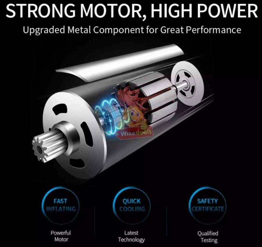 LCD Display Air Pump with 3 Nozzles