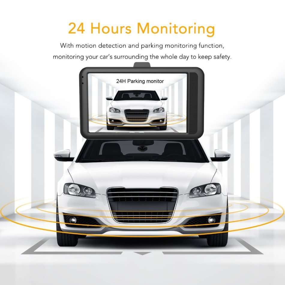 3 Inch HD Car Camera and Recorder DVR