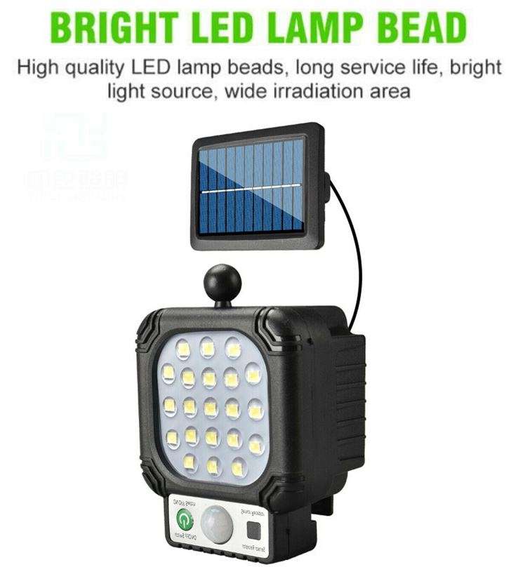 Solar Split LED Flood Light