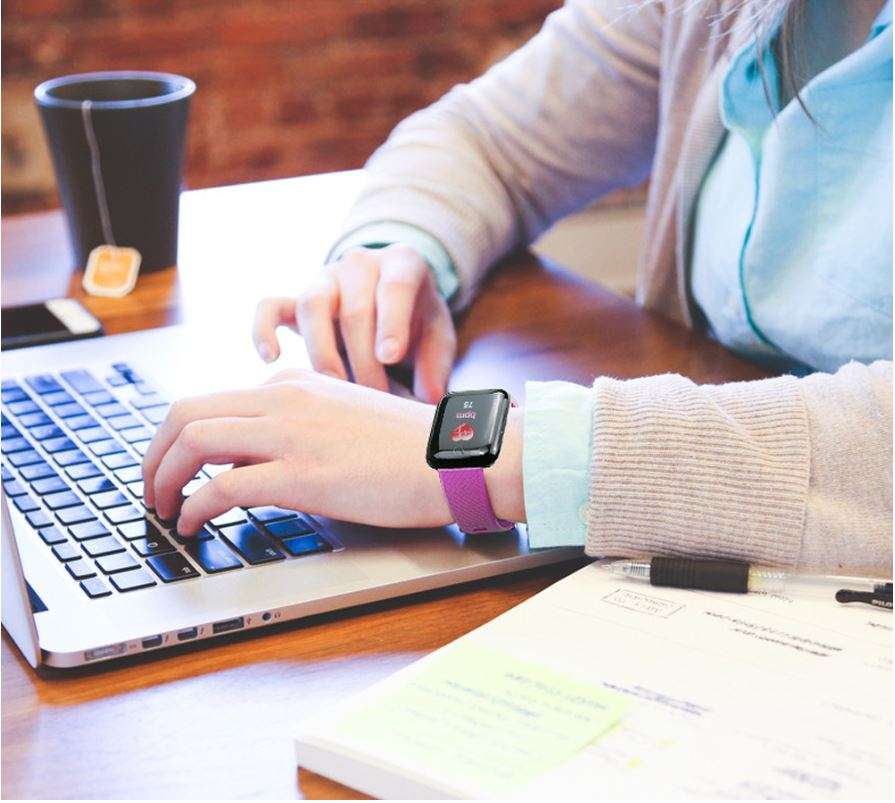 Heart Rate Bluetooth Fitness Watch