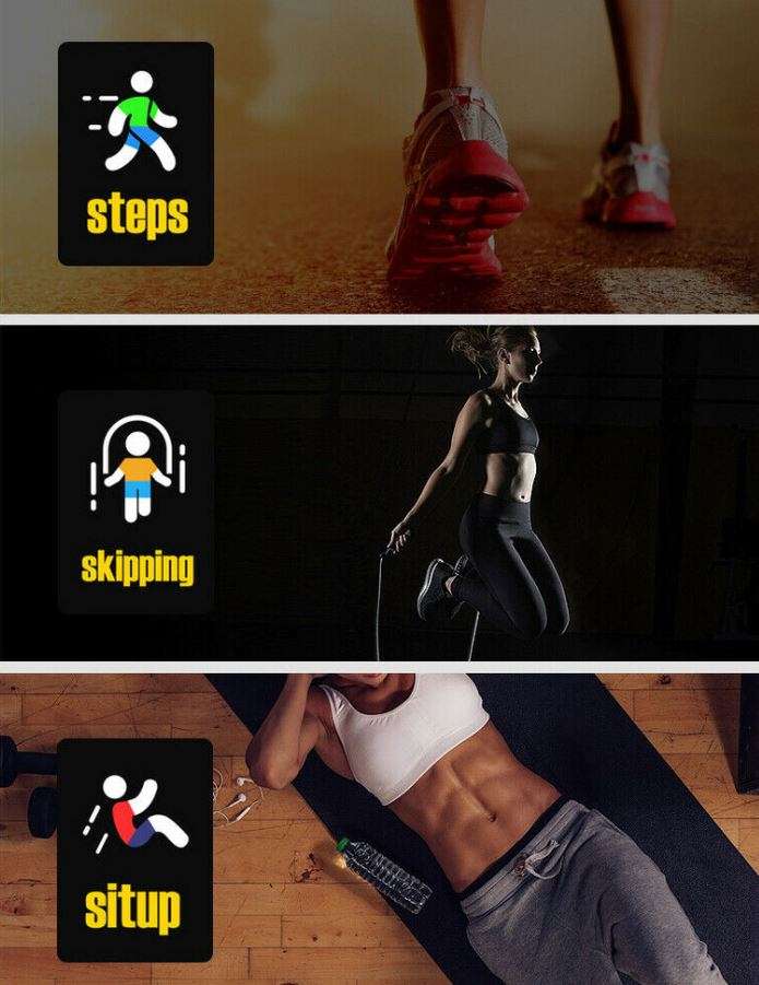 Heart Rate Bluetooth Fitness Watch