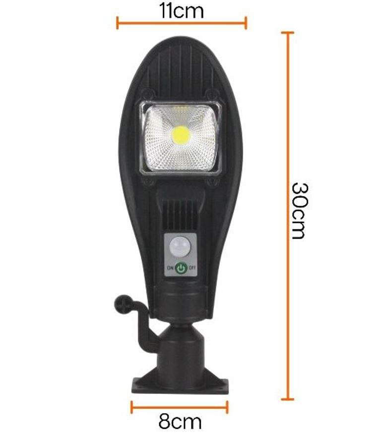 Solar Sensor Street Light, 100W