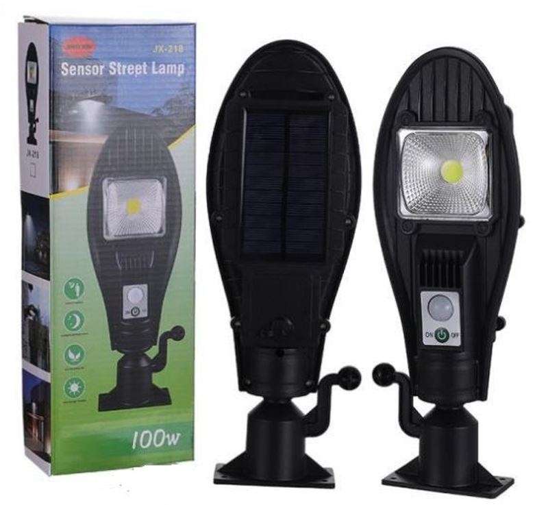 Solar Sensor Street Light, 100W