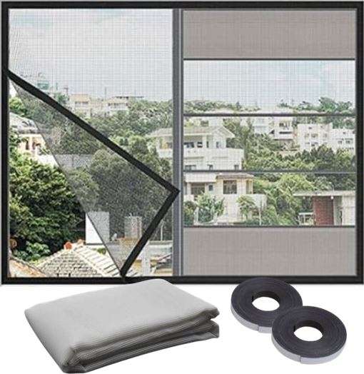 DIY Magnetic Mosquito and Insect Screening Net Kit