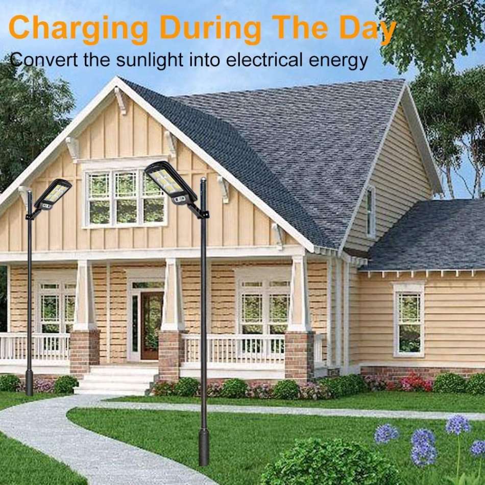 COB LED Solar Street Light with Remote Control