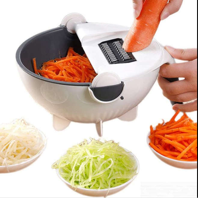 9 in 1 Washing and Cutting Vegetable Basket